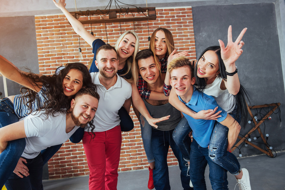students enjoying student accommodation